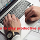Illustration for article titled Not being able to stay productive at work? Ways to improve it